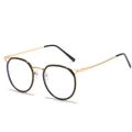 Round Blue Light Blocking Glasses Women Men Cat Eye Nearsighted Eyewear Student Glasses with Diopters Myopia EyeGlasses.