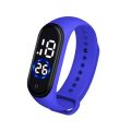 M4 Men & Women LED Digital Touch Movement Wristband Bracelet Smart Band Sports Watch. 