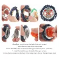 Rubber Solong4u Spinning Tops DB B-185 Vanish Fafnir Toys. 
