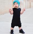 【Heartbeat Girl Store】(New) summer sleeveless pocket cotton jumpsuit sunsuit boy rompers clothing casual cute clothes 0-24m toddler kids baby boys romper. 