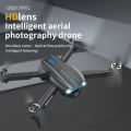 E99 Max Brushless Motor Drone Dual 4K HD Camera Professional Foldable RC Quadcopter with Optical Flow Positioning & 3-Sided Obstacle Avoidance - Beginner Friendly WiFi FPV Drone with 2 Batteries & Storage Bag - Best Drone Camera Price in Bangladesh BD. 