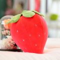 Strawberry Plush Toy Soft Fruit Shaped Pillow for Home Decor Kids Toy. 