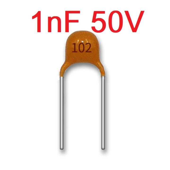10Pcs-%20102%20Multilayer%20Ceramic%20Capacitor%200.001uF%20102%201nF%2050V%20Monolithic%20Ceramic%20Chip%20Capacitor%205.08mm%20MLCC%20Electrical%20Circuitry%20&%20Parts%20-%20Image%203