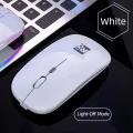 R8 Wireless Rechargeable Mouse With RGB Lighting, Silent-DPI Button having Light On Off Switch. 