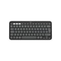 Logitech K380S Pebble Keys 2 Tonal Graphite Multi-Device Bluetooth Keyboard.