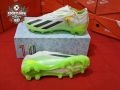 Football boot with spikes semi high neck for indoor and outdoor games soccer. 