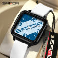 SANDA Youth Student Couple Simple Trendy Multi Color Waterproof Men's Watch SD3261-3.