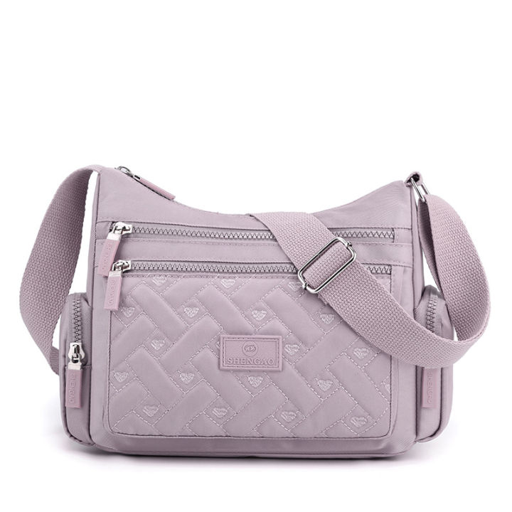 New%20Women's%20Crossbody%20Bag%20Nylon%20Contrast%20Shoulder%20Bag%20Woven%20Large%20Capacity%20Multi-layer%20Simple%20Middle-Aged%20Mom%20Bag%20-%20Image%207