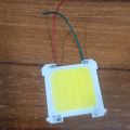 YD-30 With WHITE 10W Mini COB LED Size 33x33mm DC 3V 3.7V White SMD Strip COB Bead Chip.