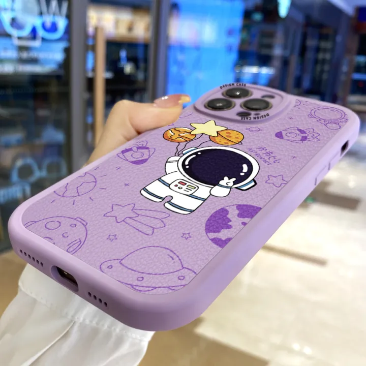 Hontinga%20for%20Samsung%20Galaxy%20A13%204G%20Back%20Cover%20PU%20Leather%20Space%20Astronaut%20Case%20Soft%20Silicone%20Edge%20Phone%20Cases%20-%20Image%208