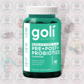 Goli Pre+Post+Probiotics Gummies - 60 Gummies - with Bacillus subtilis DE111®, Postbiotics & Prebiotics - for Digestive Health, Immune Support & Balanced Gut. 