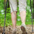 Hiking Stick (black) Retractable Walking Portable Trekking Pole Adjustable Telescopic Nonslip Light Damping Outdoor Folding.
