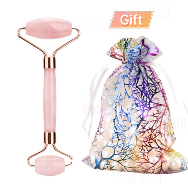 100% Natural Jade Gua sha Stone Board Massage Rose Quartz Guasha Plate Jade Face Massager Scrapers Tools For Face Neck Back Body