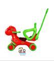 RFL Jim & Jolly Trojan Horse-2 in 1-Red & Green For Baby Kids Tricycle Prince Cycle Store. 
