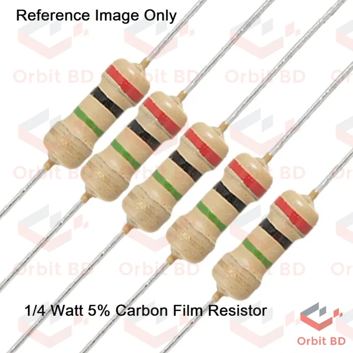 100Pcs%203.3K%20Resistor%203.3K%20Ohm%20Carbon%20Film%20Resistor%203.3K%201/4W%20Resistance%200.25%20Watt%205%25%20Tolerance%20Fixed%20Resistors%20-%20Image%205