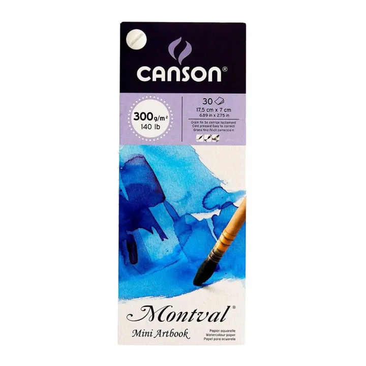 Canson%20Watercolor%20%20Mini%20Art%20Book%20with%201%20Watercolor%20Brush%20-%20Image%202