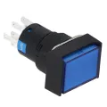 Push Button Switch Small Self Locking Safe ABS Housing 25 Pcs Long Usage Time Switch Button with Control Light for Electromagnetic Starter. 