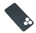 BLKNAIM 4in1 For TECNO Spark 10C Phone Case Soft Silicone Phone Case+Ceramic Membrane tempered glass+Lens Film+Back Cover.