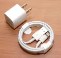 Genuine Charging Adapter and Cable For iPhone X, 8, 7plus ,7, 6S, 6 Plus, 5-white. 