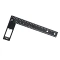 Multi Angle Measuring Ruler Right Angle Ruler Non Fall Off Compact Universal Combination High Accuracy with Clear Scale for Drawing. 