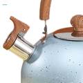 Whistling Kettle Anti Cookware Teakettle for Boiling Water Induction Cookers. 
