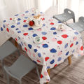 European style waterproof and oilproof tablecloth, disposable tablecloth, rectangular dining room tablecloth, coffee table table, table mat, table mat. 