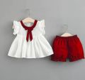 New Baby Girls Fashionable Premium Quality Beautiful Party Dress With HAIR BAND One Piece Baby Dress for 1-4. 