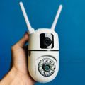 Dual lens mini outdoor Ip Camera. 