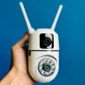Dual Lens mini Outdoor Ip Camera.