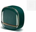 Soap Holder With Lid Drain Soap Box Punch-Free Flip-Top Soap Dish Creative Waterproof Storage Rack Bathroom Accessories. 