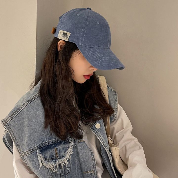 Women%20Long%20Brim%20Baseball%20Hat%20Cotton%20Outdoor%20Sun%20Visors%20Solid%20Color%20Adjustable%20Peaked%20Cap%20Fashion%20Casual%20Girl%20Bonnet%20casquette%20-%20Image%202