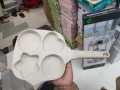 4 Hole Omelet Pan for Burger Eggs Ham PanCake Maker Frying Pans Non Stick No e Breakfast Grill Wok.
