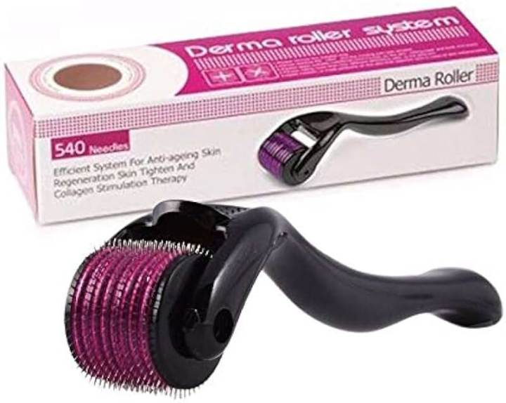 Derma Roller for Face, Beard,Hair Growth and Facial Skin Therapy (0.5 mm)