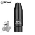 【original】 BOYA 35C-XLR Pro 3.5mm Mini Jack to XLR Converter.
