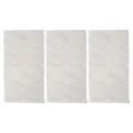 24Pcs Alto/Tenor Sax Mouthpiece Patches Pads Cushions Transparent. 