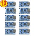 10Pcs TYPE-C PORT TP4056 TP-4056 5V 1A Type-C USB With Battery PROTECTION Charger Circuit Adapters Module Li-Ion Lithium Lipo 18650 AA AA Battery Charging Protection Board . 