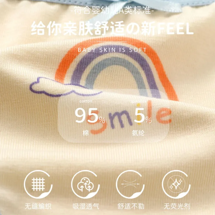 Summer%20girls'%20underwear,%20medium%20and%20big%20children's%20lace%20cartoon%20print%20small%20shorts,%20antibacterial%20class%20A%20women's%20treasure%20breathable%20briefs%20-%20Image%202