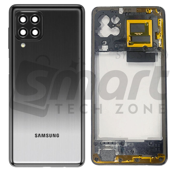 Samsung%20Galaxy%20M62/%20Samsung%20Galaxy%20F62%20Middle%20Bezel%20Housing%20Frame%20and%20Back%20Panel%20Without%20Front%20LCD%20Frame%20Panel%20-%20Image%206