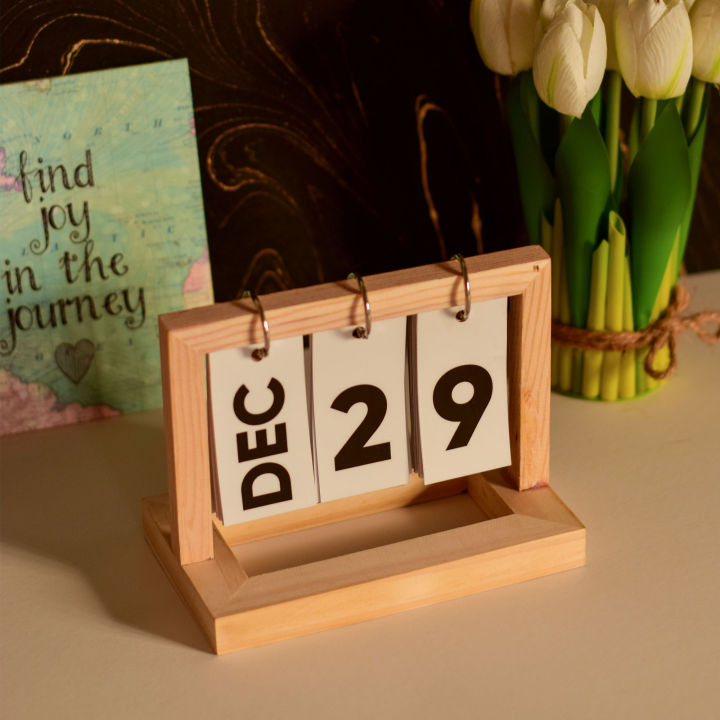 Wood%20Flip%20Chart%20Permanent%20Desk%20Calendar%20-%20Stay%20Organized%20With%20The%20Stylish%20Wood%20Flip%20Chart%20Permanent%20Desk%20Calendar%20-%20A%20Functional%20And%20Aesthetic%20Addition%20-%20Image%203