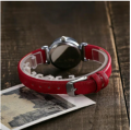Women Fashion Vintage Small Dial Watch Sweet Leather Strap Casual Women's Watches Bracelet Quartz Ladies Watch Girl Clock Wrist 1Pcs.