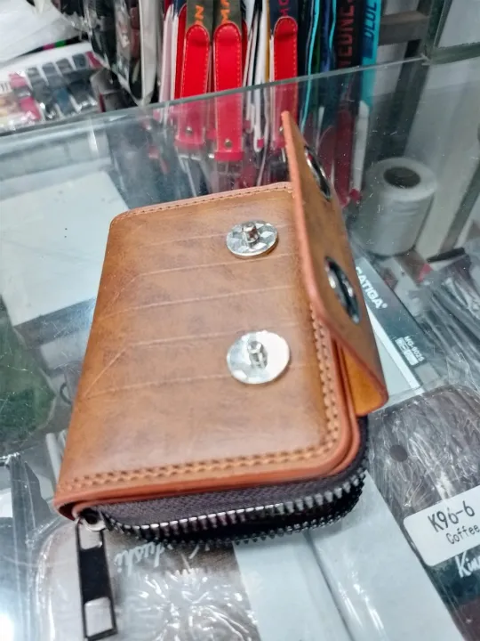 Blocking%20Zip%20Pocket%20Purse%20Lady%20Men%20Wallet%20Case%20Unisex%20Leather%20Card%20Holder%20-%20Image%205