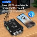 【Best value】 ZK-1602T TDA7498E 5.0 Subwoofer Amplifier Board 2*100W 2.0 Channel High Power USB Audio Stereo Amplifier Board AMP.