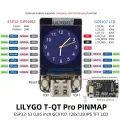 T-QT Pro ESP32-S3 GC9107 0.85 Inch LCD Module Development Board Black ABS WIFI Bluetooth Full Color. 