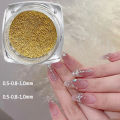 0.4mm-1.5mm 3D Steel Tiny Nail Art Decoration Gold Silver Steel Ball Nail Art Caviar Beads Nails Beads DIY Jewelry Accessories. 