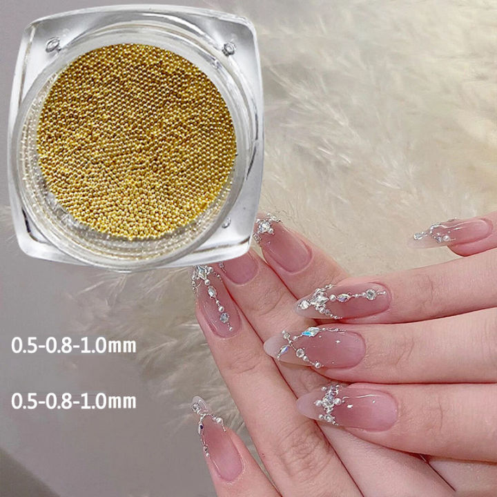 0.4mm-1.5mm%203D%20Steel%20Tiny%20Nail%20Art%20Decoration%20Gold%20Silver%20Steel%20Ball%20Nail%20Art%20Caviar%20Beads%20Nails%20Beads%20DIY%20Jewelry%20Accessories%20-%20Image%204