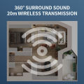 K8 Wireless Lavalier Microphone for Type-C Devices, PC, Gaming, Live Streaming & Mobile, Professional Lapel Mic with Noise Reduction. 