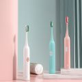 Portable Toothbrush Battery Operated Home Soft Bristles Electric Toothbrush IPX7 Waterproof Vibration Toothbrush. 