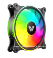 Value Top (W1292S/98S)12CM White Static RGB Case Fan. 