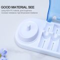 for Oral B Portable Electric Toothbrush Holder Travel Safe Case Box Toothbrush Camping Storage Case with 4 Brush Head Box. 