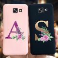 For Samsung Galaxy J4 Plus 2018 Case Cute Letters Alphabet Custom Name Phone Cases For Samsung J4 J4+ J 4 J4Plus 2018 Soft Cover. 